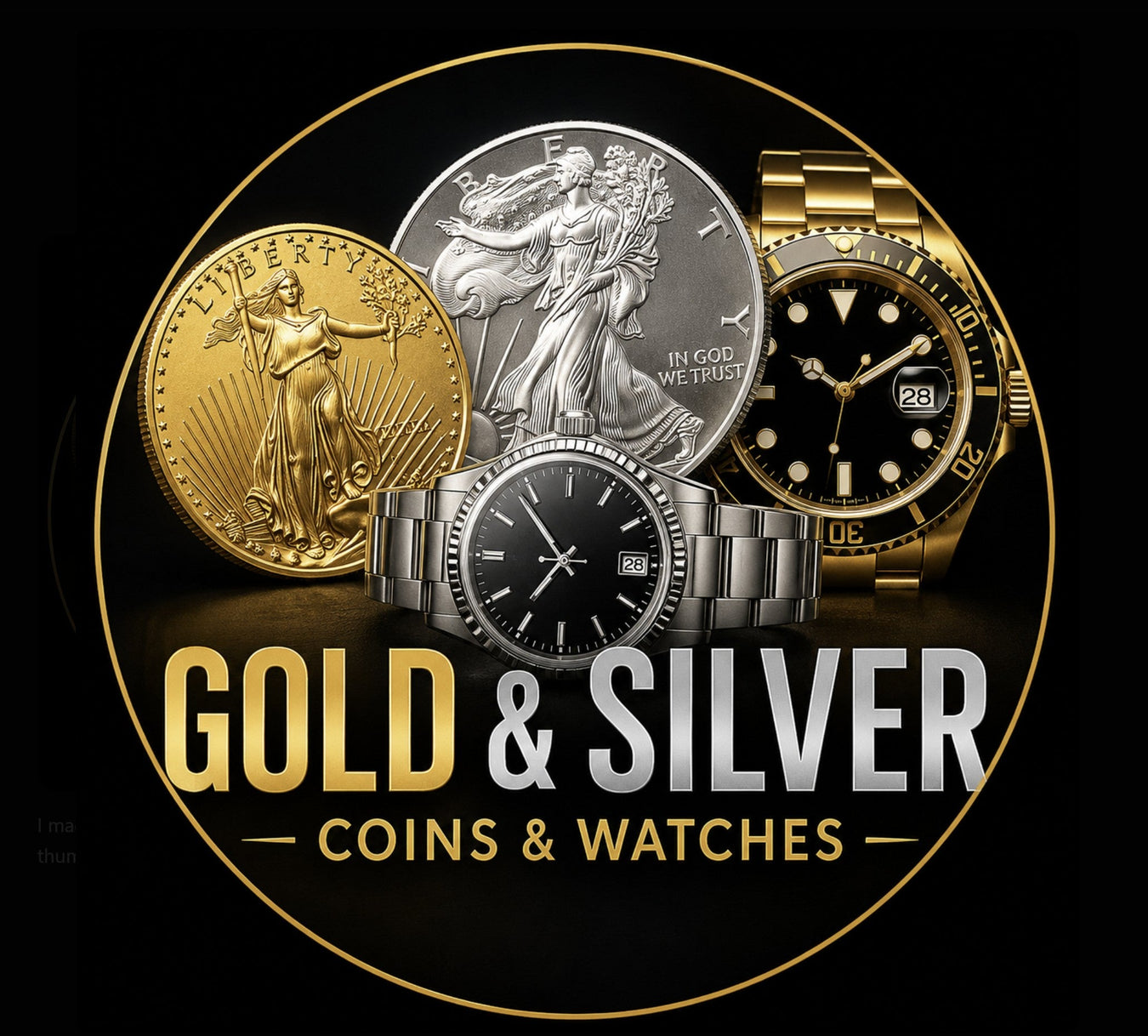 Gold & Silver / Coins & Watches