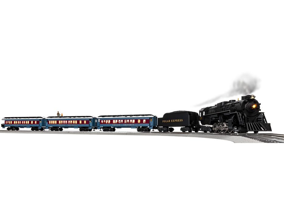 Lionel 2123130 Polar Express Passenger Set LionChief w/Bluetooth & Disappearing Hobo Car RTR