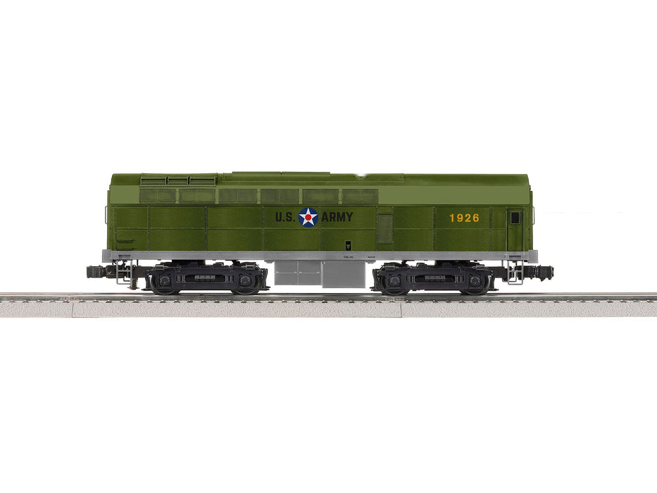 Lionel 2133288 O BTO Sharknose B-Unit Diesel US Army #1926