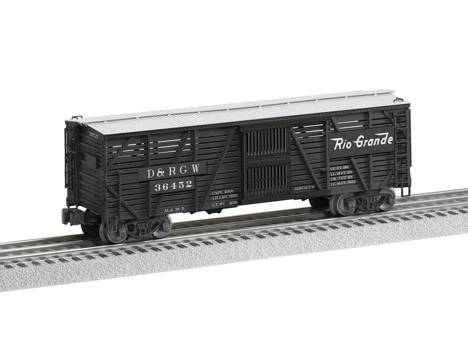 Lionel 2326340 O Rio Grande VISION Stock Car 3pk