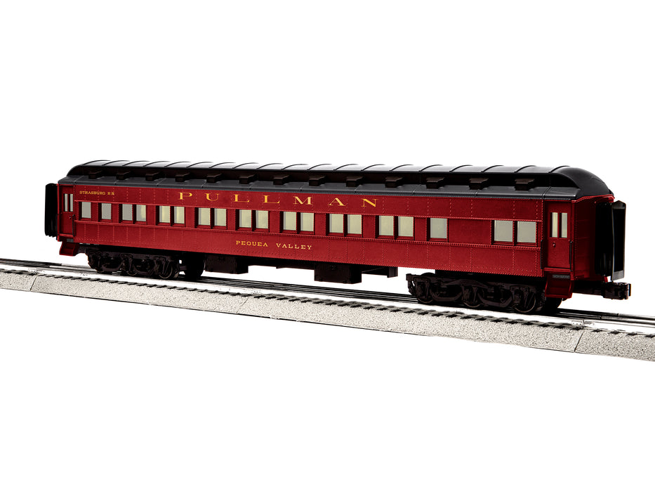 Lionel 2327210 O Strasburg Railroad 18 Pequea Valley (red)