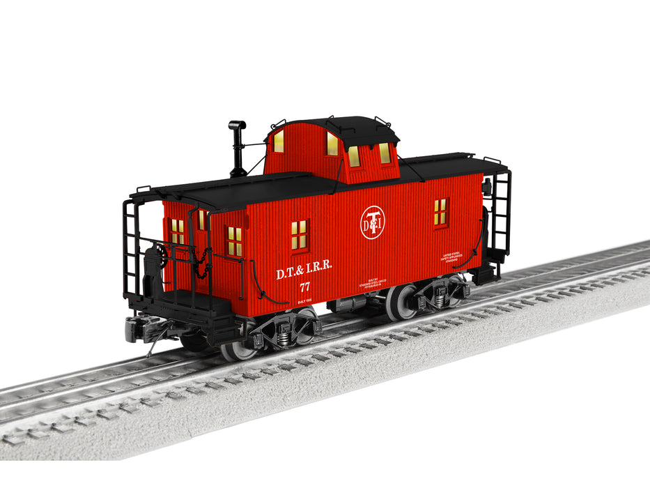 Lionel 2426440 O DT&I Woodside Caboose #77