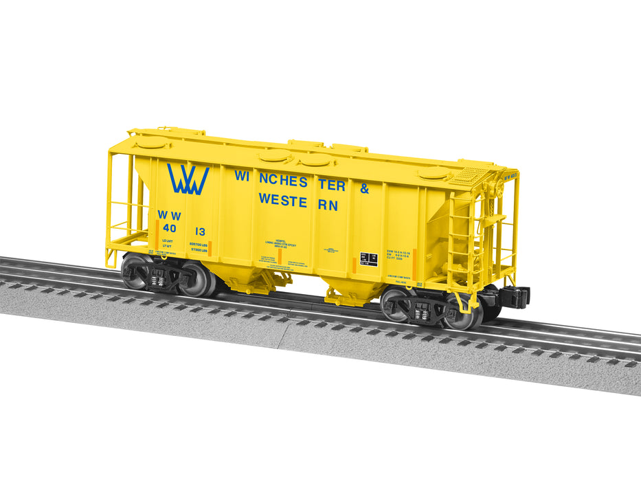 Lionel 2426670 O Winchester & Western PS-2 Covered Hopper #4013