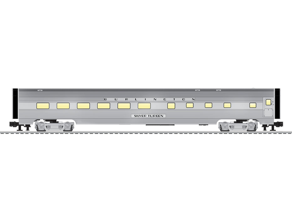 Lionel 2427700 O Burlington 21'' StationSounds Diner