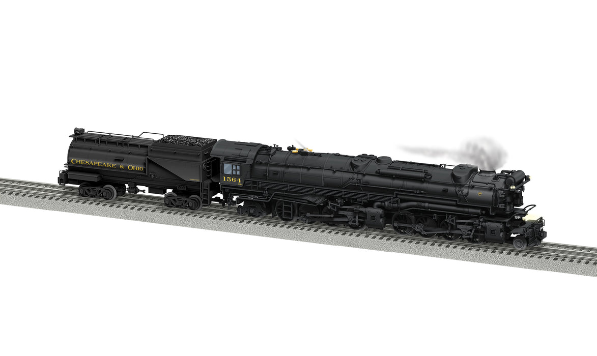 Lionel 2431570 O BTO C&O LEGACY H7 2-8-8-2 #1564