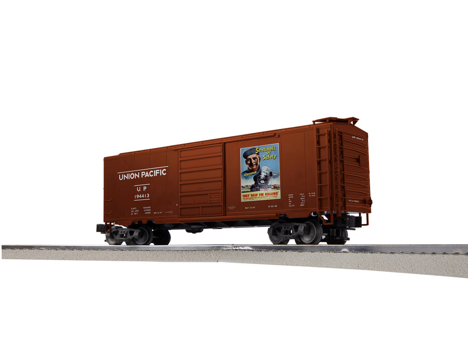 Lionel 2442040 O UP WWII Boxcar Art PS1 3 Pack #4