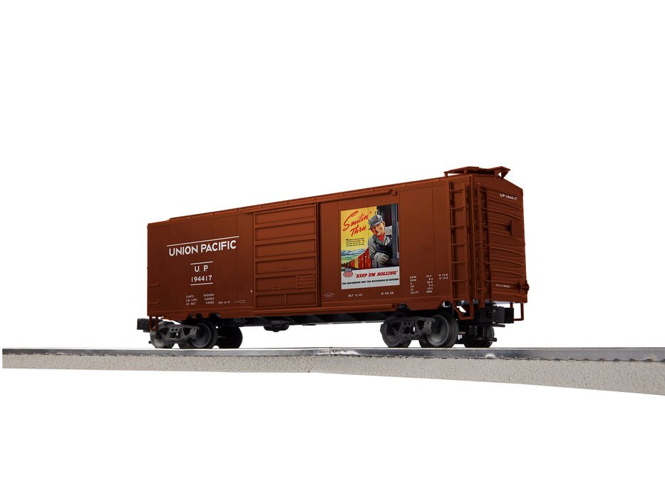 Lionel 2442050 O UP WWII Boxcar Art PS1 3 Pack #5