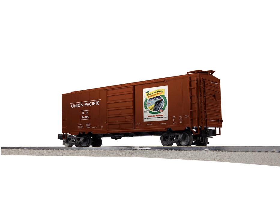 Lionel 2442060 O UP WWII Boxcar Art PS1 3 Pack #6
