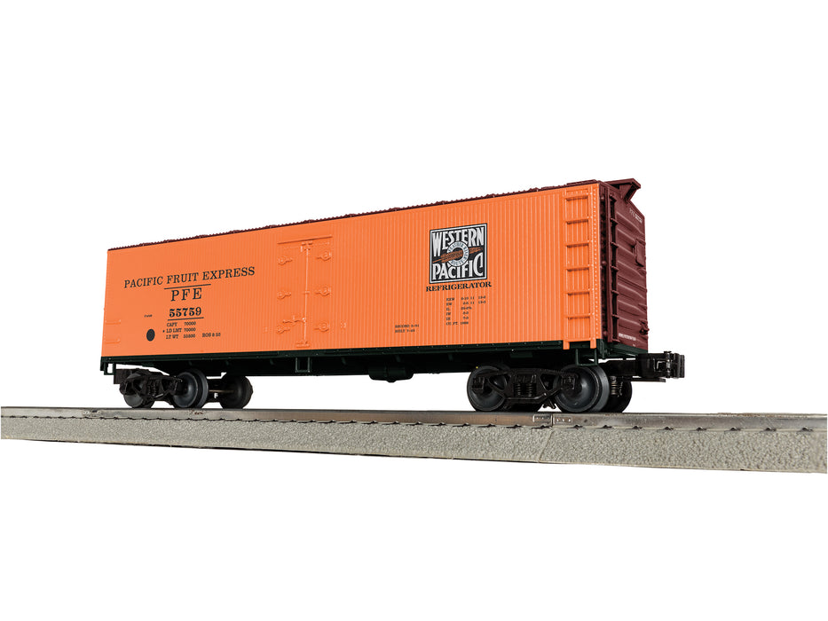 Lionel 2442232 O PFE/WP Woodside Reefer #55759