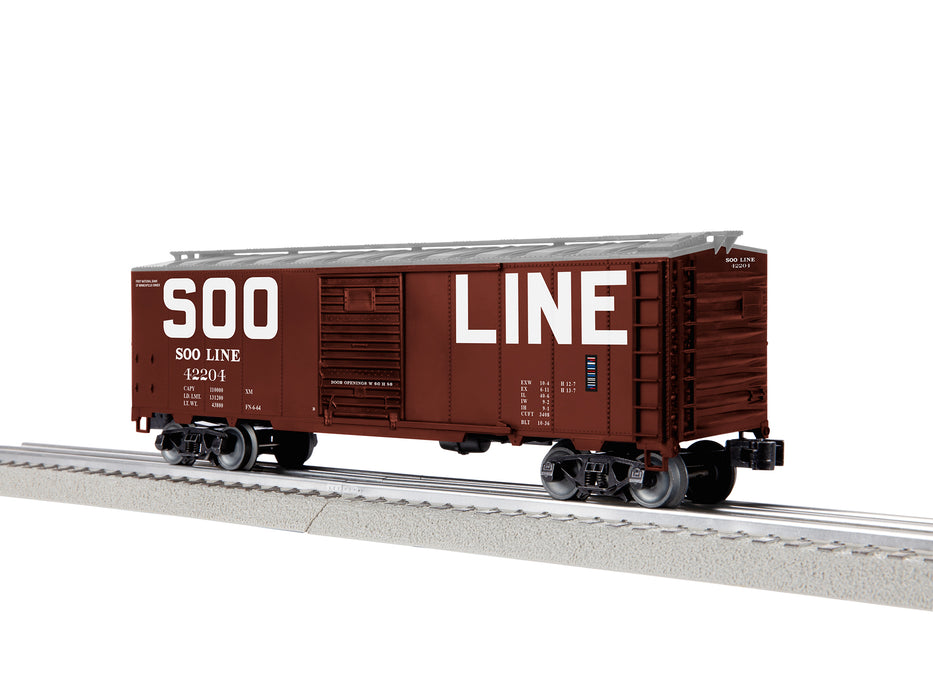 Lionel 2442291 O Soo Steel Side Box Car #42204