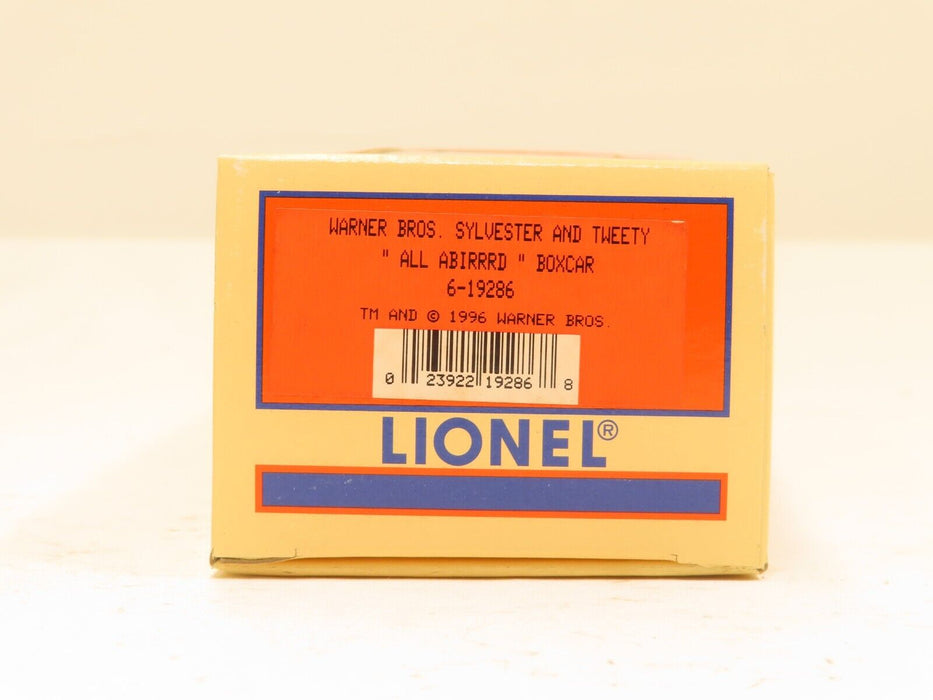 Lionel 6-19286 Warner Bros. Sylvester & Tweety "All Aboard" Boxcar LN