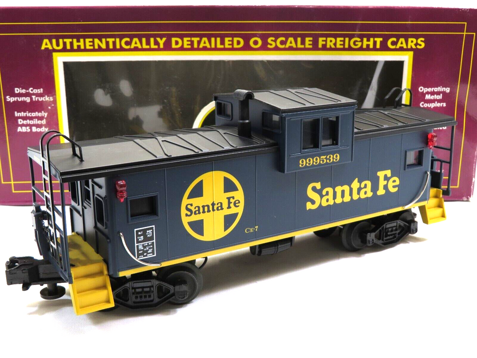 MTH 20-91010 Santa Fe Extended Vision Caboose LN