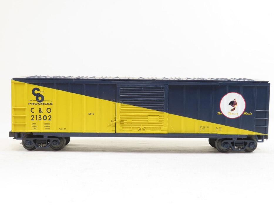 MTH 20-93063 Chesapeake & Ohio 50' Single Door Box Car #21302 LN