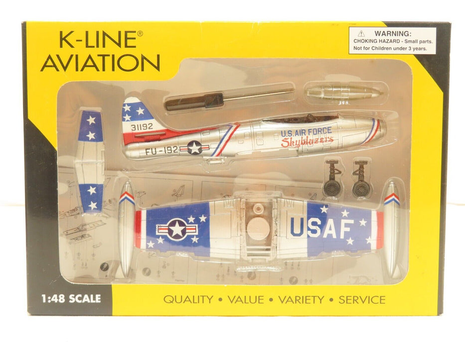 K-Line K-40232 USAF F-84G Fighter Plane NIB