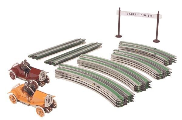 MTH 10-4027 Tinplate Traditions Race Car Set LN