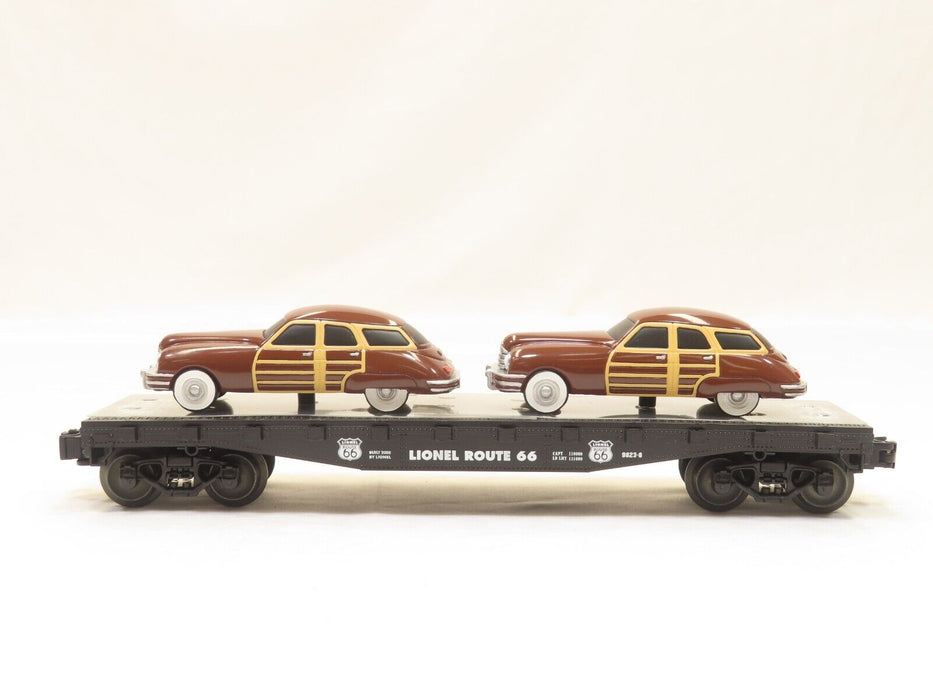 Lionel 6-17558 Route 66 FC w/2 Brown Sedans LN