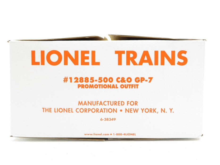 Lionel 6-38349 #1285-500 C&O GP7 Freight Promotional Set Loco #2347 NIB