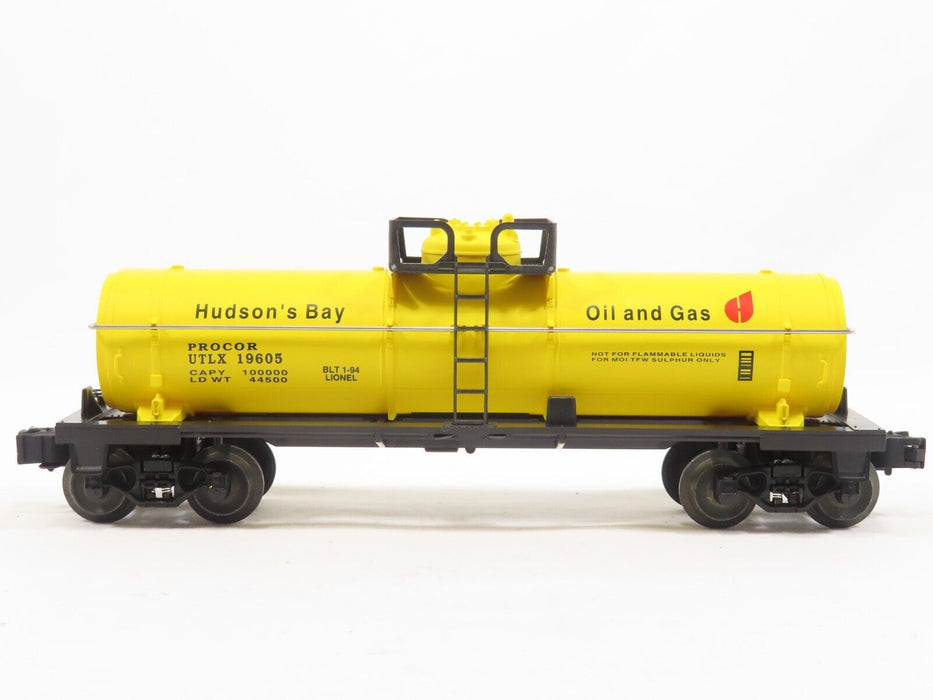 Lionel 6-19605 Hudson Bay Tank Car LN