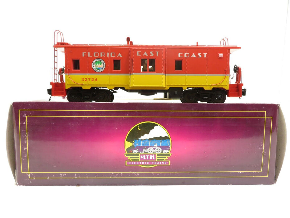 MTH 20-91616 Florida East Coast #32724 Bay Window Caboose LN