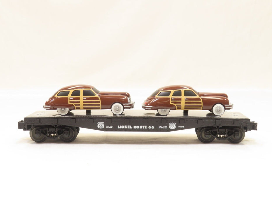 Lionel 6-17558 Route 66 FC w/2 Brown Sedans LN