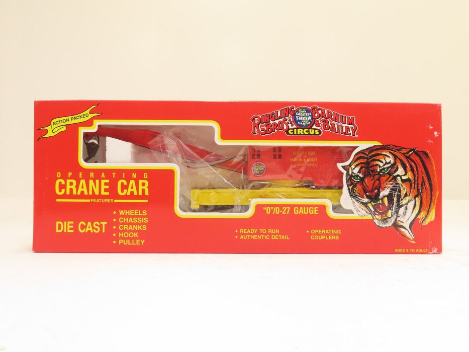 K-Line K6810 Crane Car Ringling Brothers P/C Truck LN