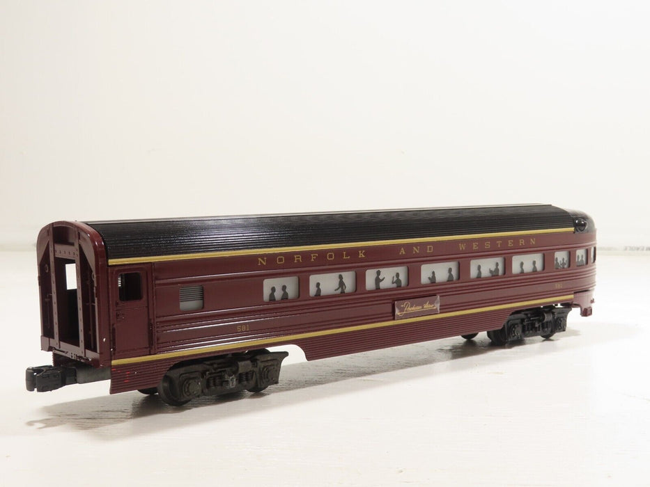 Lionel 6-9566 O Gauge Norfolk & Western Observation Car NIB