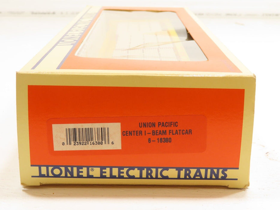 Lionel 6-16380 Union Pacific Center I Ben Flatcar LN