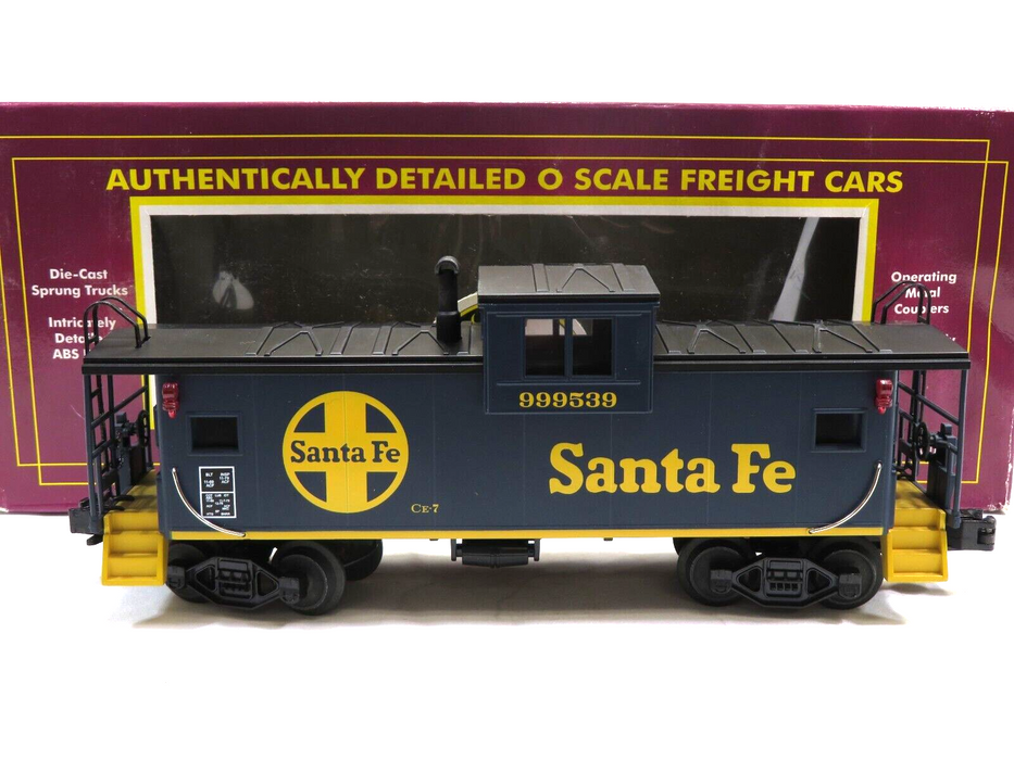 MTH 20-91010 Santa Fe Extended Vision Caboose LN