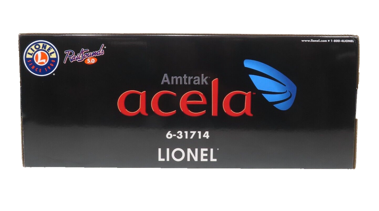 Lionel 6-31714 Amtrak Acela Passenger Set MINT NIB