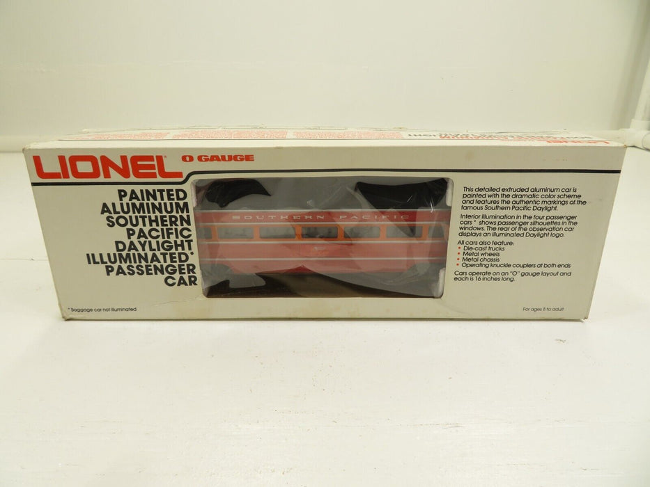 Lionel 6-9592 Southern Pacific Daylight Passenger Car LN