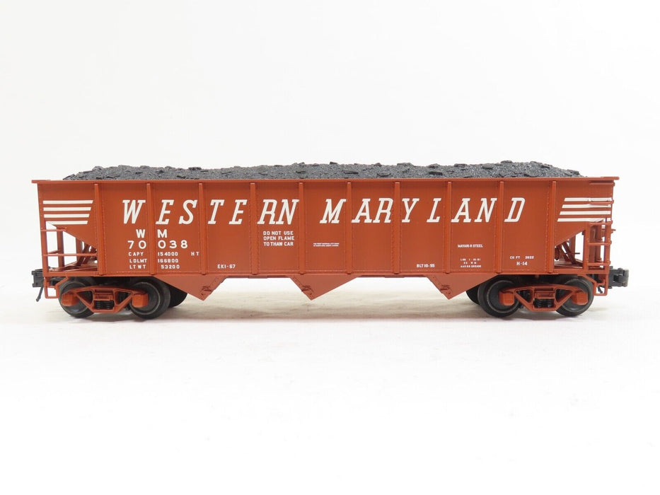 Atlas 2001804-1 AAR 70-Ton B-Bay Open Hopper Western Maryland #70038 NIB