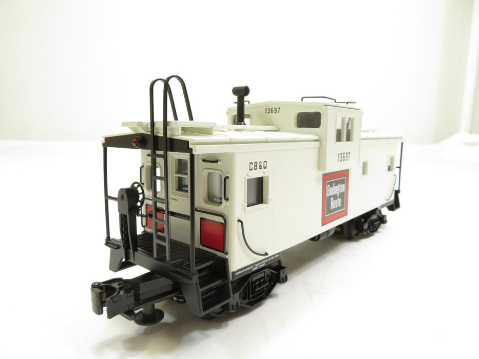 MTH  20-91063 Burlington Extended Vision Caboose LN