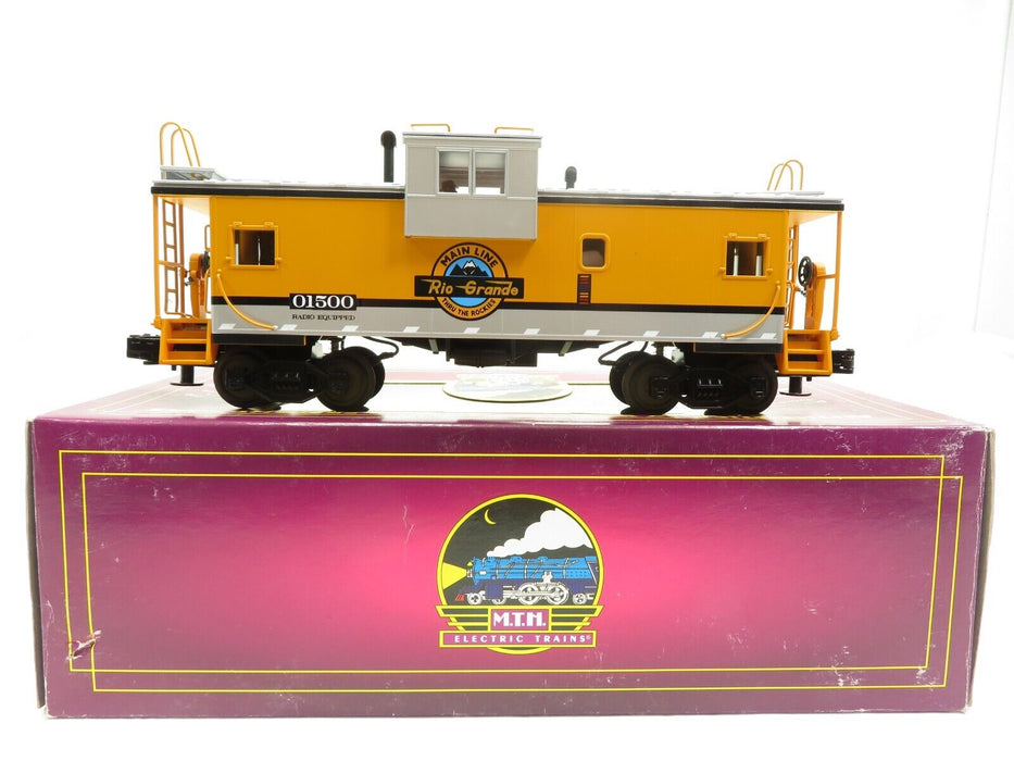 MTH 20-91024 Denver Rio Grande Western Extended Vision Caboose LN