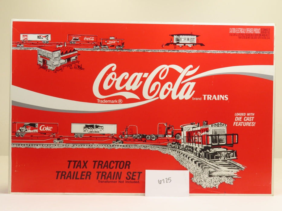 K-Line Coca Cola TTax Tractor Trailer Train Set LN 6725