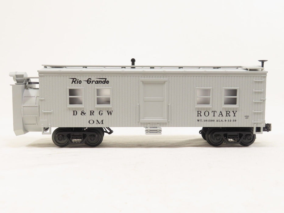 MTH 30-2123 D&RG Rotary Snow Plow LN