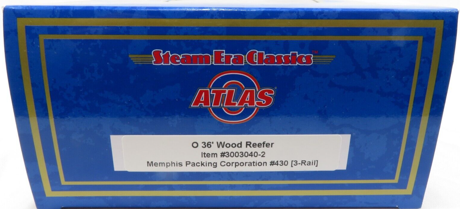 Atlas 3003040-2 Memphis Packing Corp #430 36' Woodsided Reefer NIB