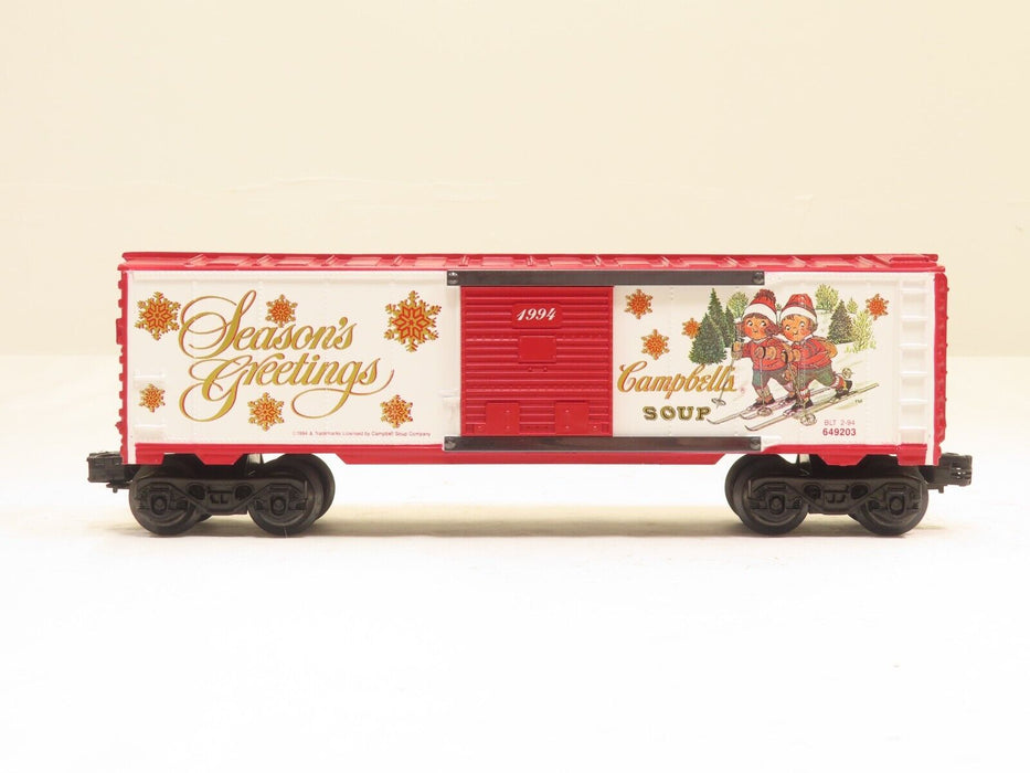 K-Line K649203 Campbell's 1994 Christmas Boxcar NIB