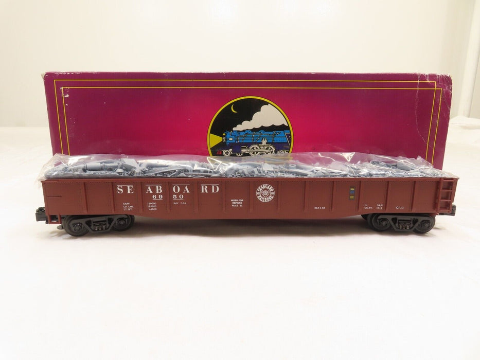 MTH 20-98006 Seaboard Gondola w/Junk Load LN