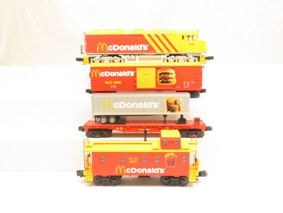 MTH 30-4042-0 McDonalds F40ph RTR Train Set W/Loco Sound LN