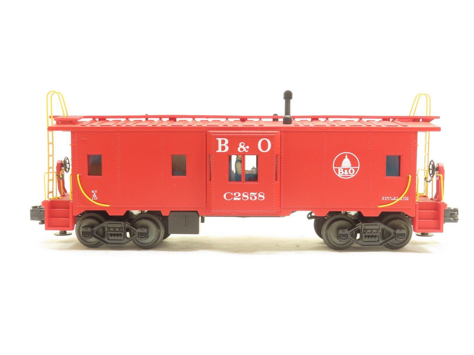 MTH 20-90026F Baltimore & Ohio Bay Window Caboose LN