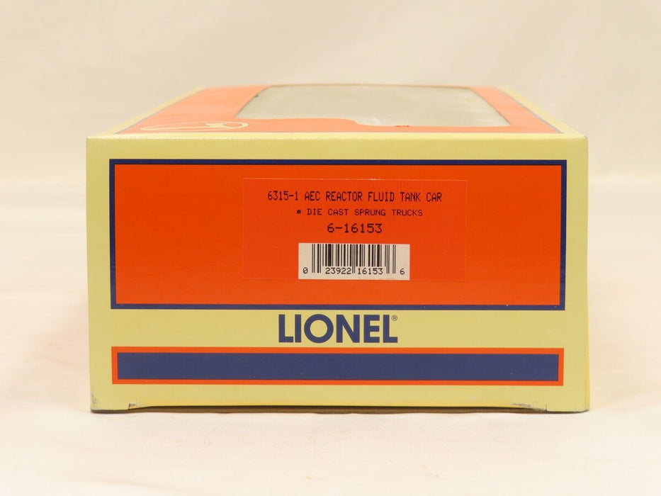 Lionel 6-16153 6315-1 AEC Reactor Fluid Tank LN