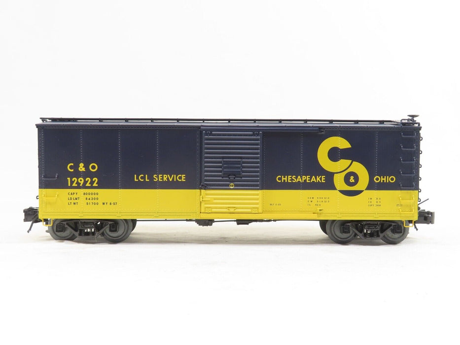 Atlas 6488-4 "O" Steel Re-Buil USRA Box Car Chesapeake & Ohio #12922 NIB