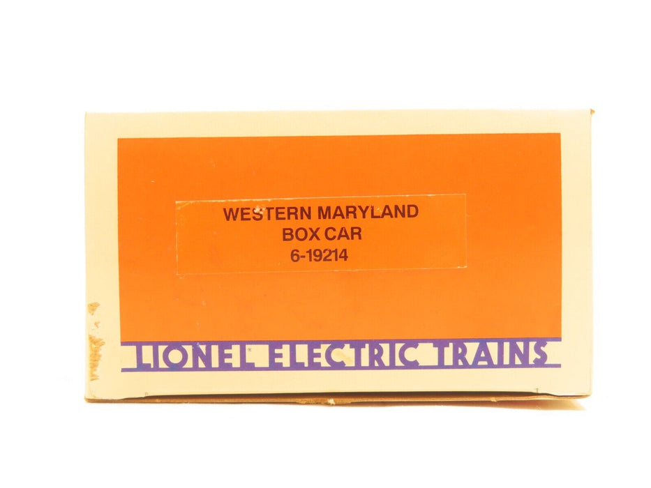 Lionel 6-19214 Western Maryland Boxcar NIB