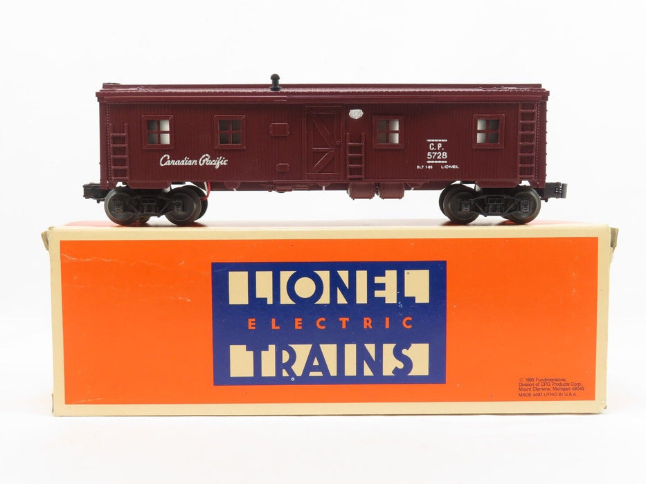 Lionel 6-5728 Canadian Pacific Bunk Car LN