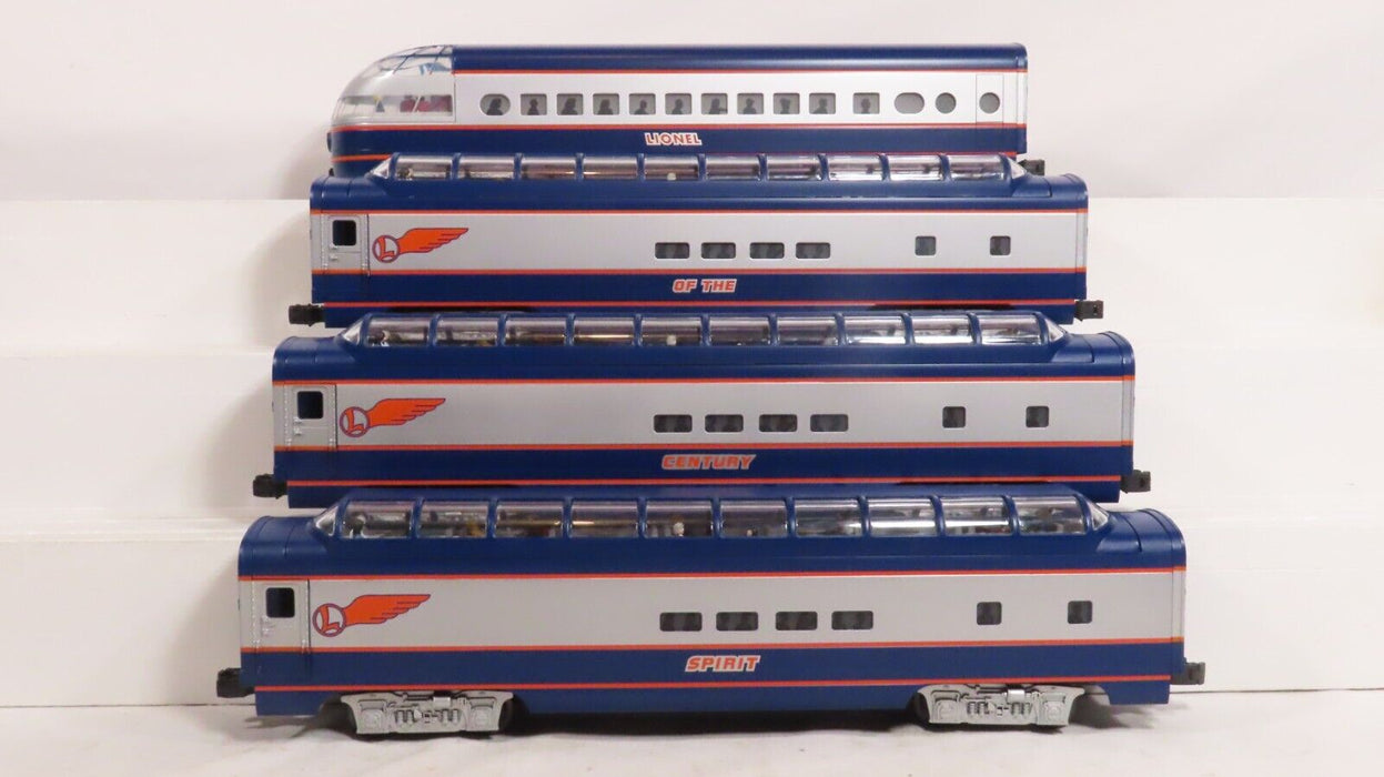 Lionel 6-39109 MLR Train of the Century Aluminum 4-Pack LN