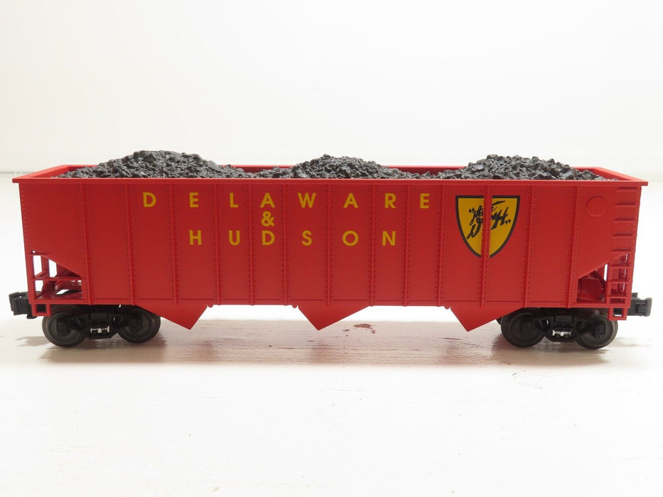 Lionel 6-17127 Delaware & Hudson Standard O Three Bay Hopper LN