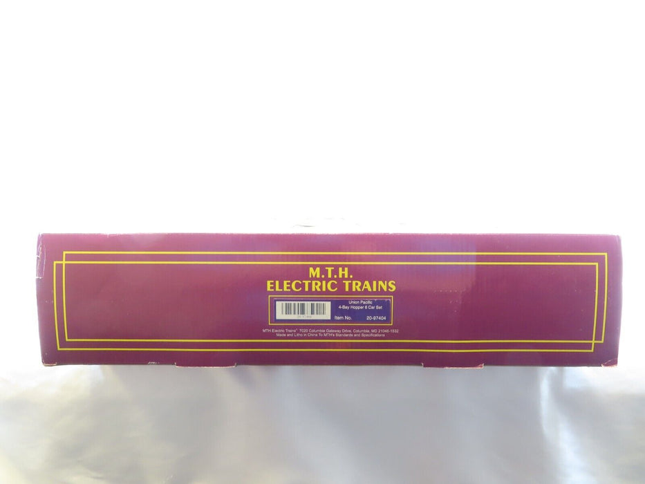 MTH 20-97404 Union Pacific 4 Bay Hopper 6 Car Set LN