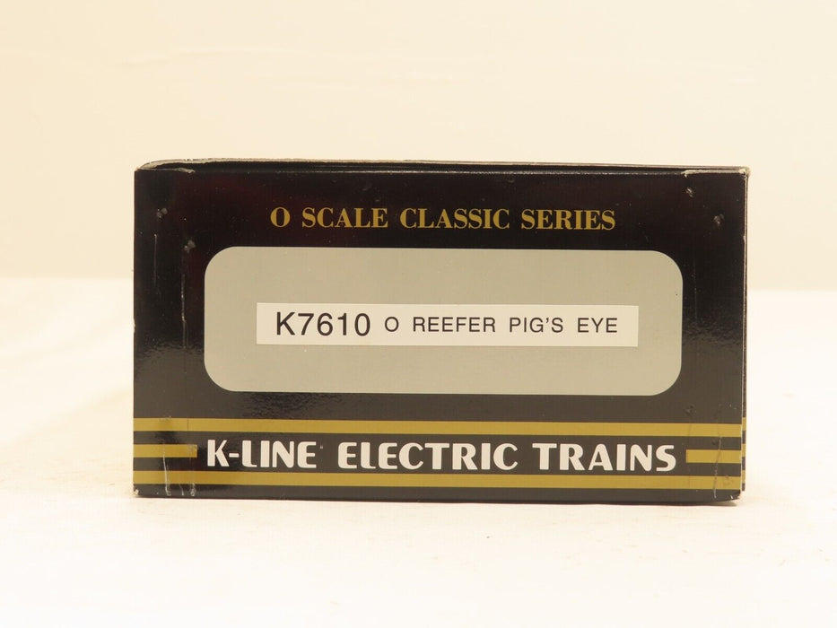 K-Line K7610 O Reefer Pig's Eye LN