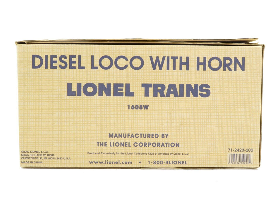 Lionel 6-52423 #1608w LCCA Merchant's Limited New Haven Alco AA Set NIB