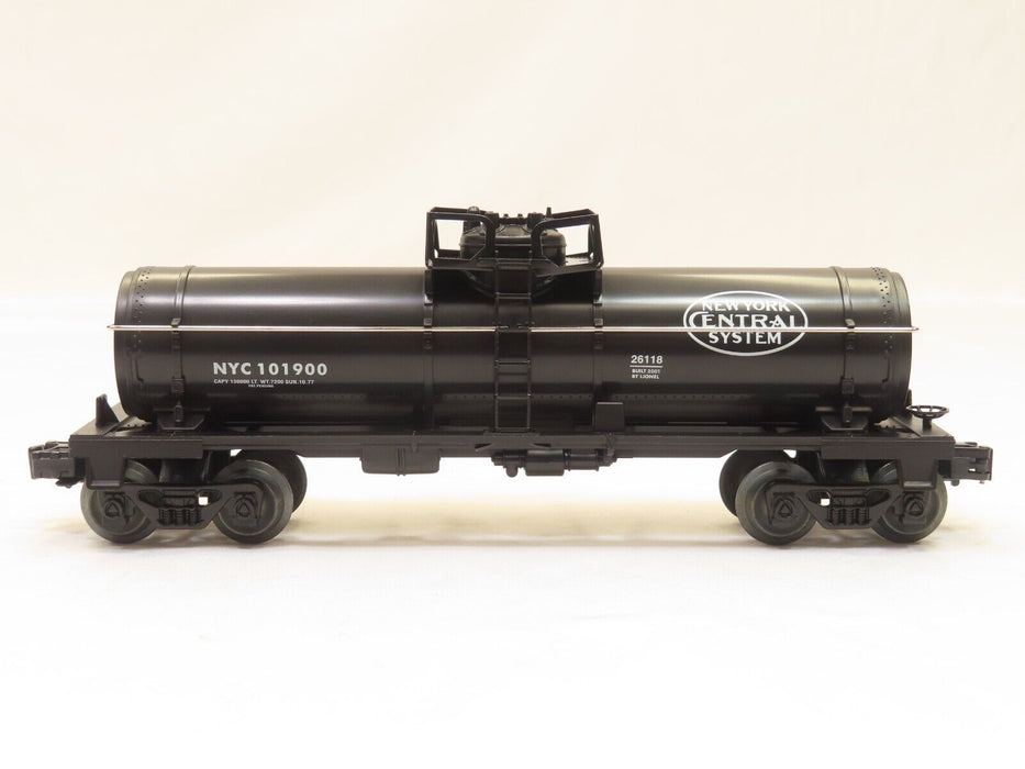 LIONEL 6-26118 NYC Single Dome Tank Car LN